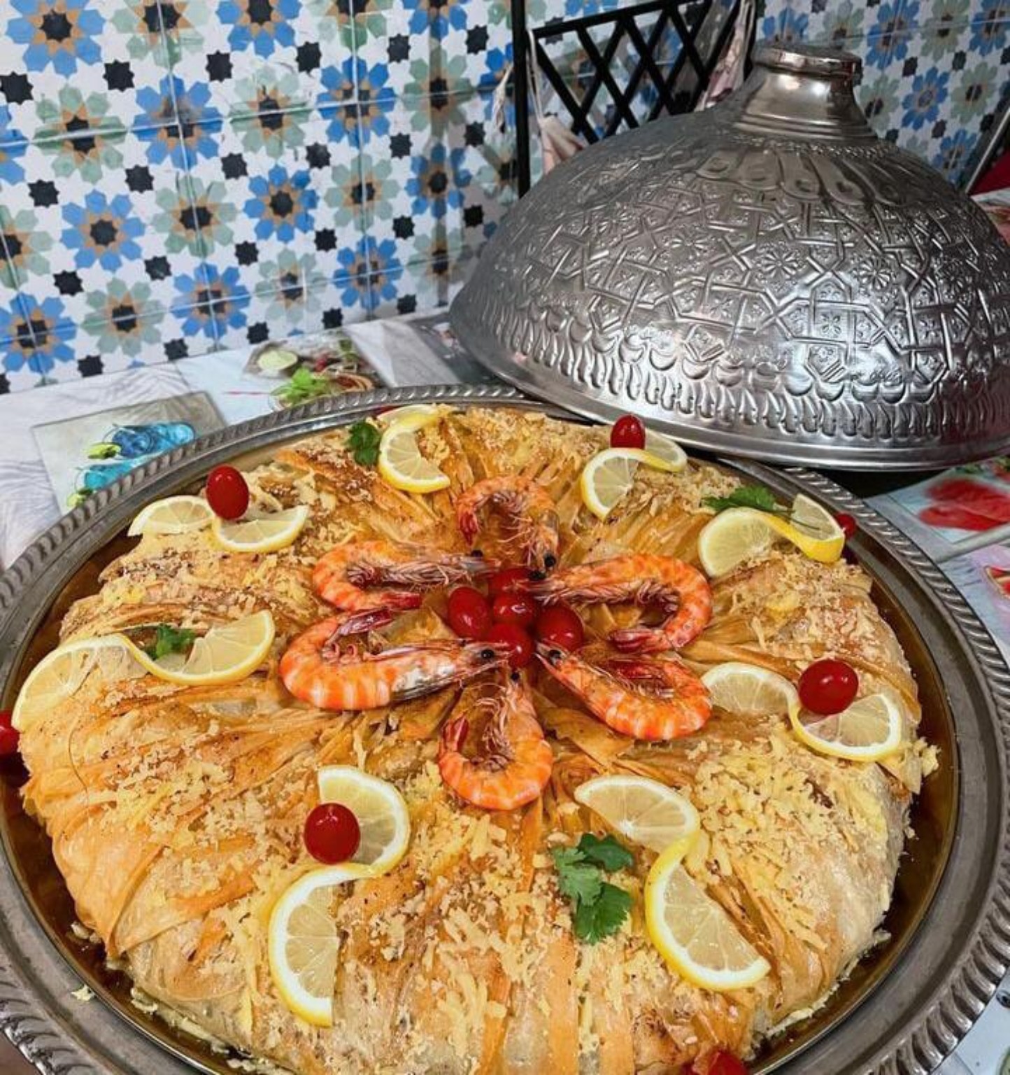 بسطيلة بالقمرون والليمون